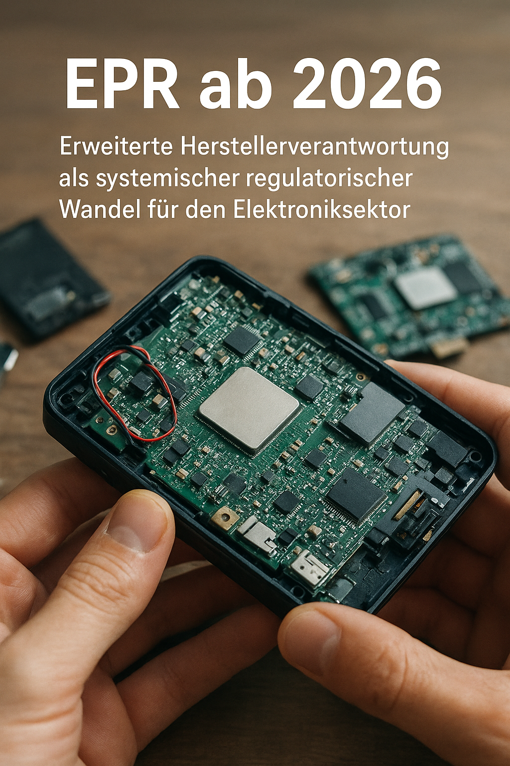 EPR 2026 erweiterte Herstellerverantwortung für Elektronikhersteller