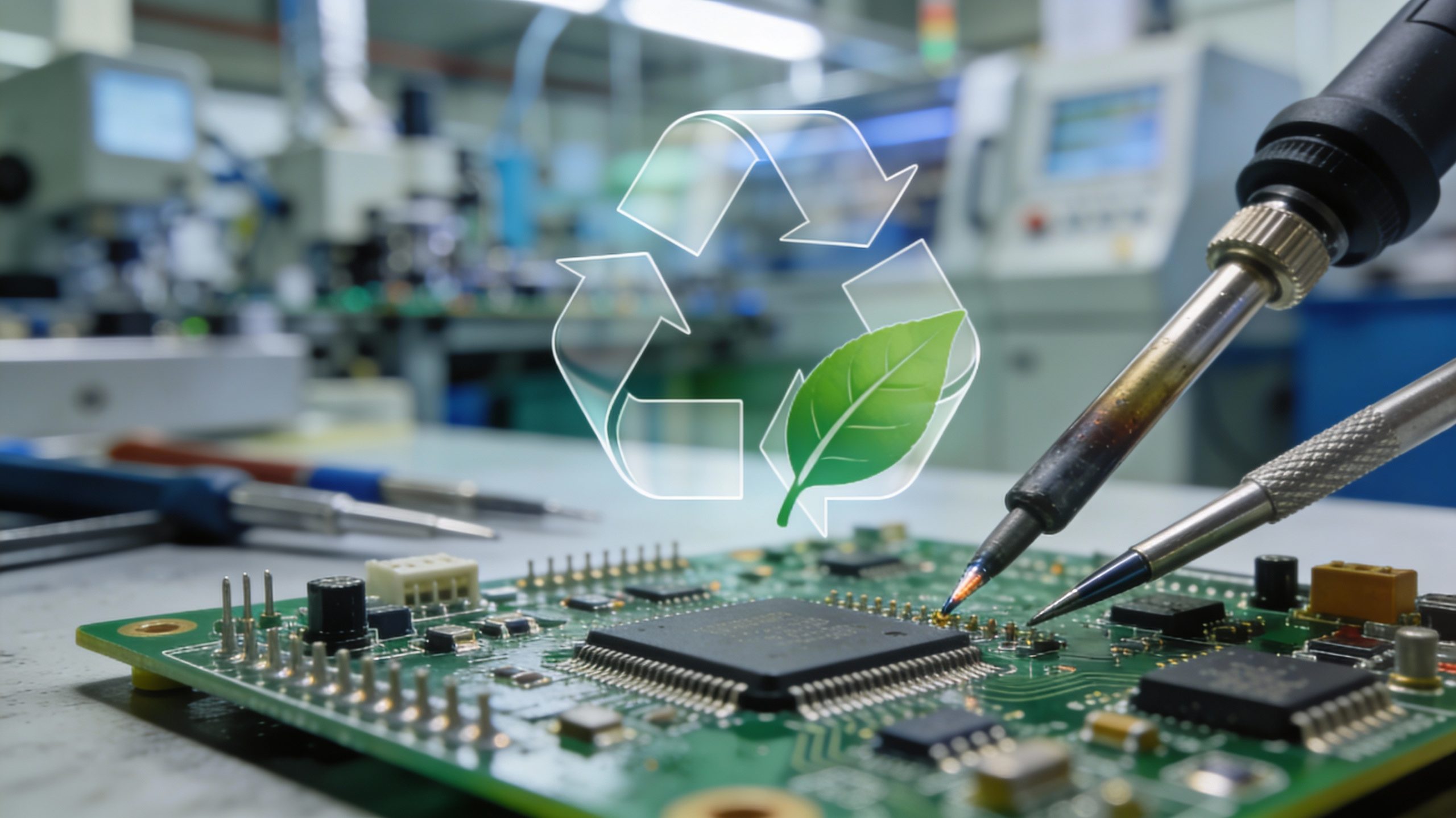 nachhaltige Elektroniklösungen für Industrieunternehmen